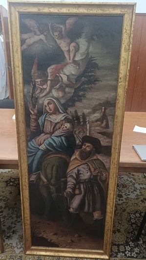 San Agustín recupera un cuadro del siglo XVIII